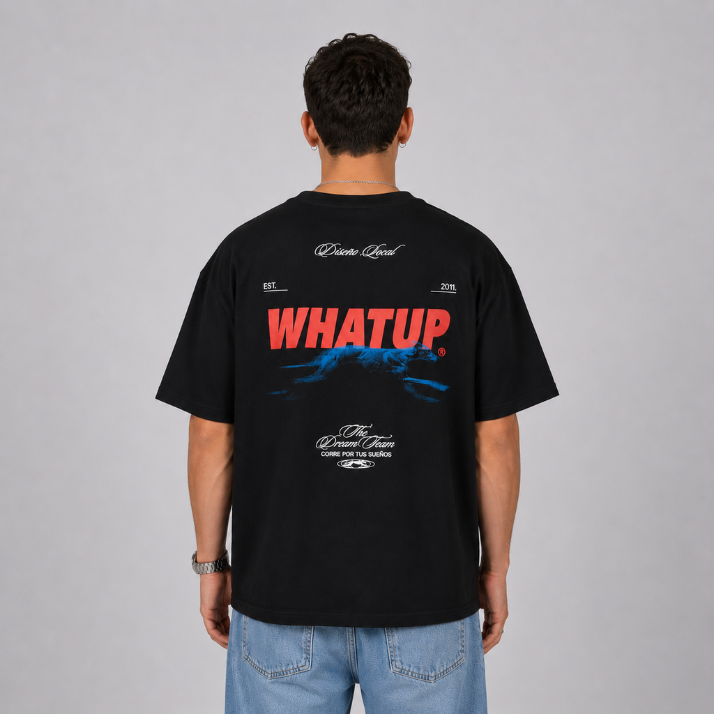 Polera WhatUp The Dream Team Black