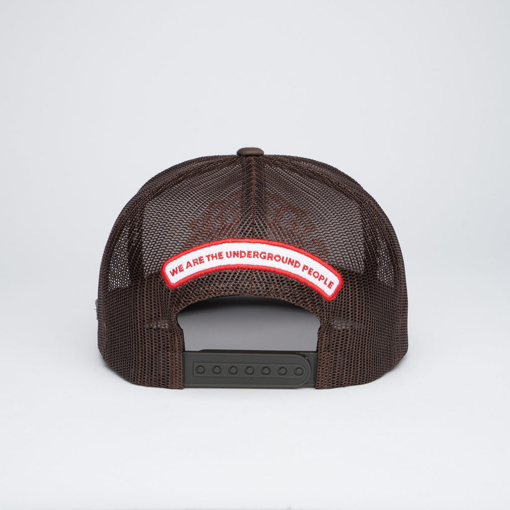 Jockey WhatUp Diferent Trucker Brown White
