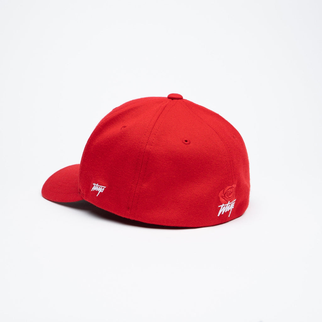 Jockey WhatUp Tiny Logo Red White Fitted