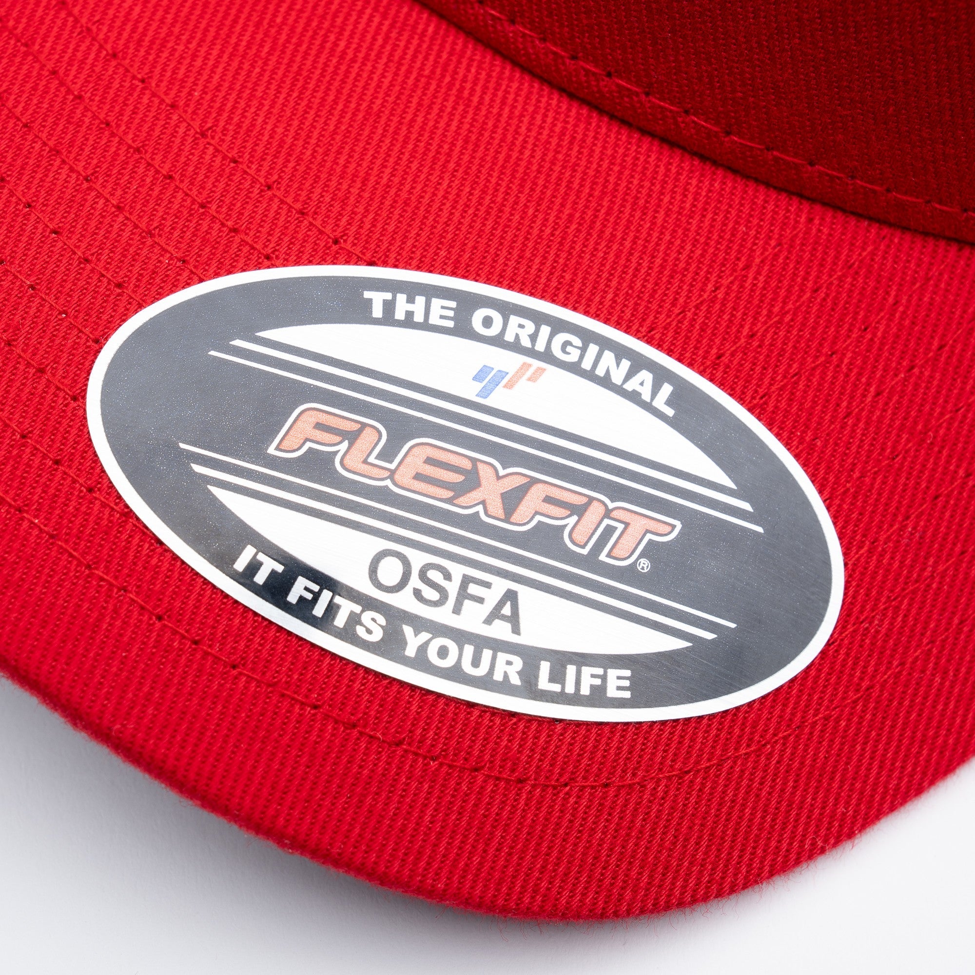 Jockey WhatUp Tiny Logo Red White Fitted