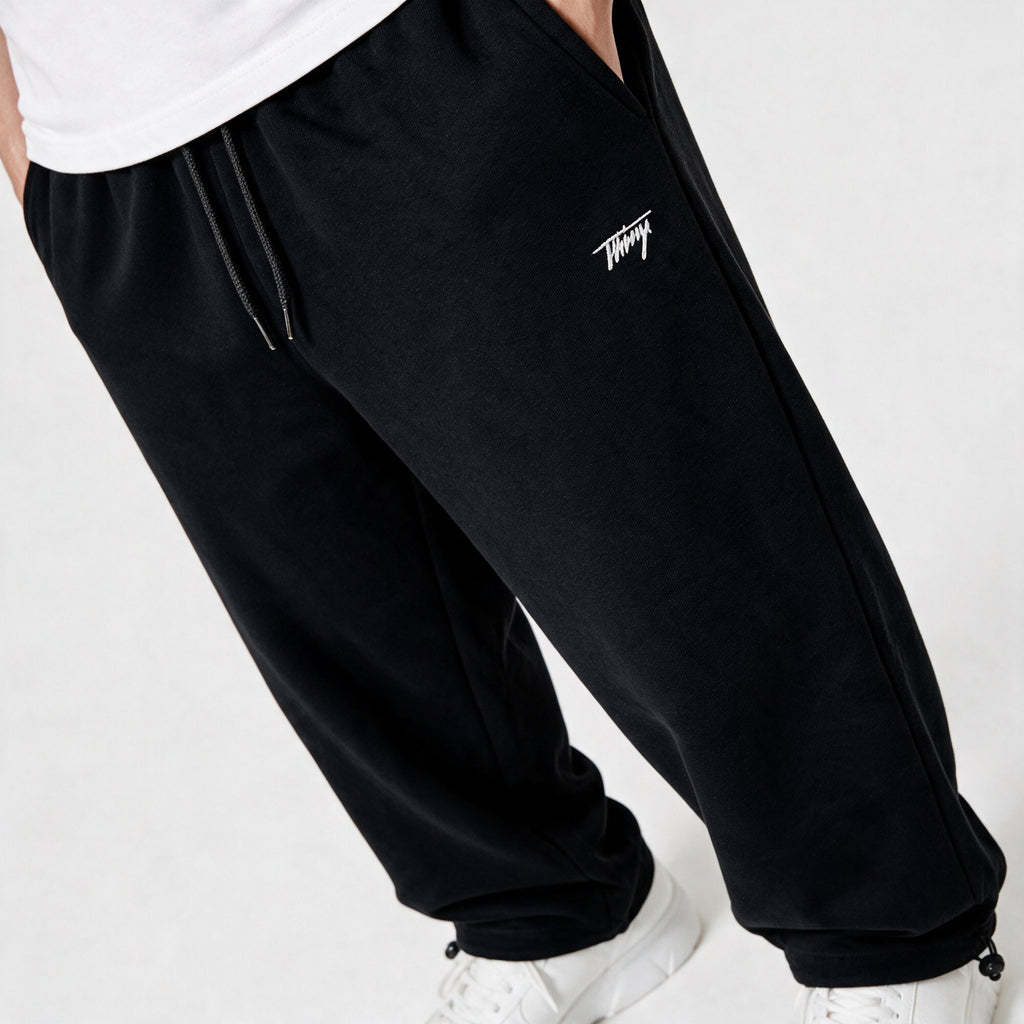 Buzo Fleece Regular Negro