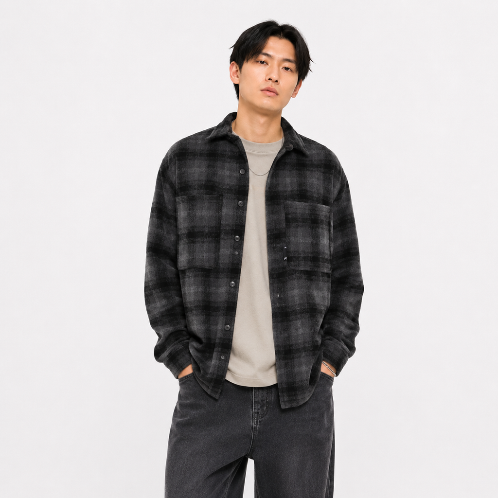 Camisa WHATUP Hombre I2360 Negro