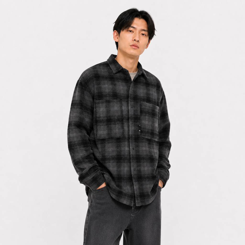 Camisa WHATUP Hombre I2360 Negro