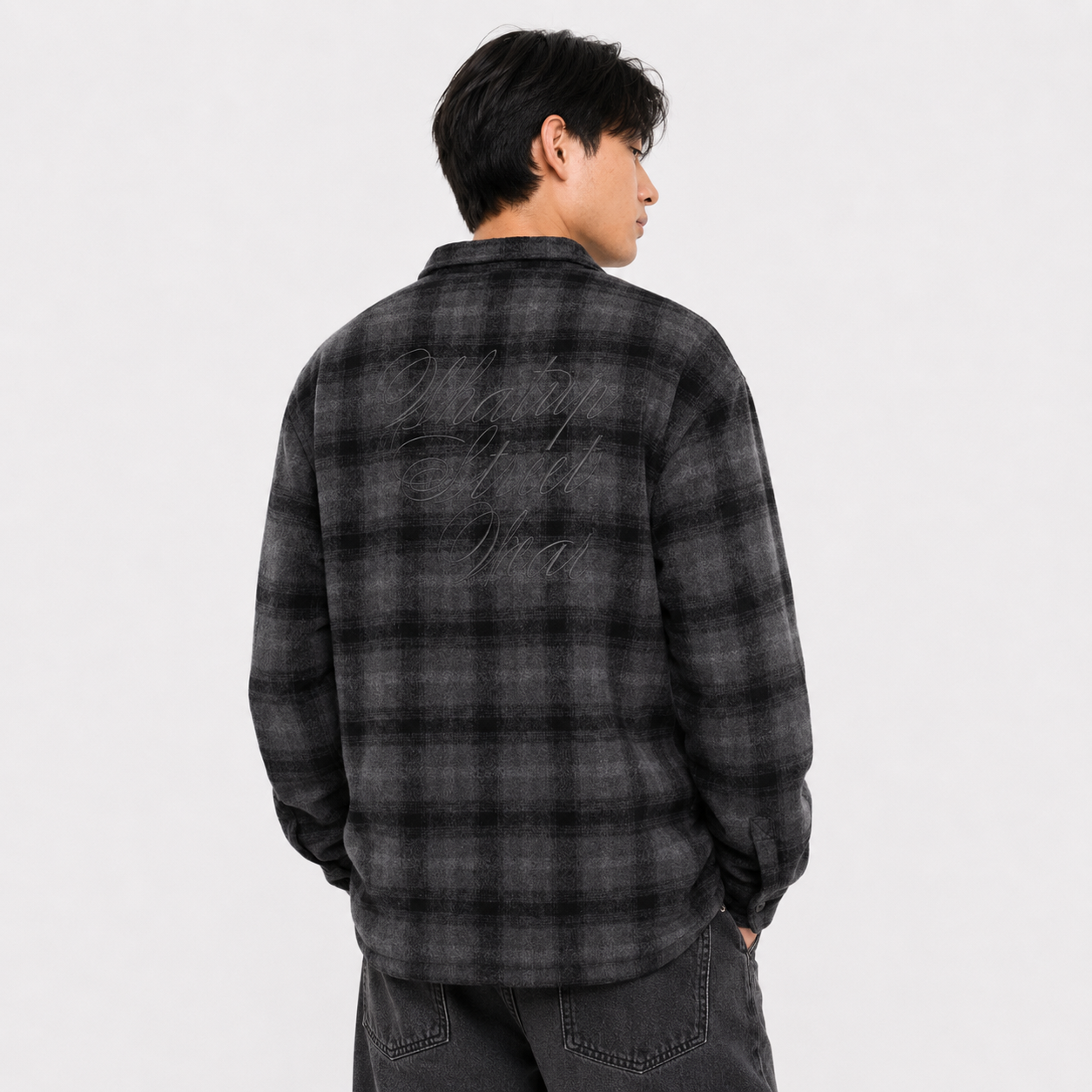 Camisa WHATUP Hombre I2360 Negro