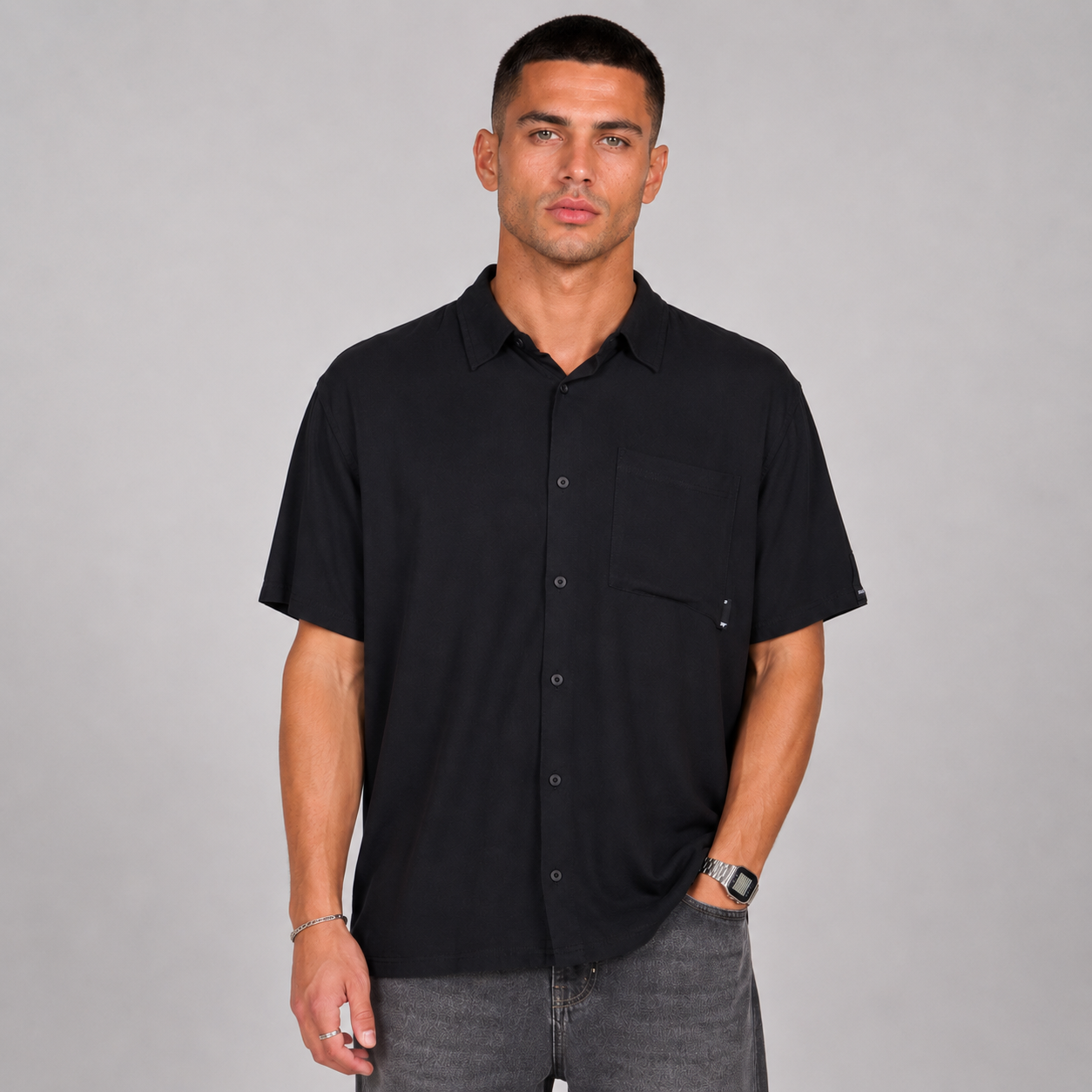 Camisa WhatUp Men All Black