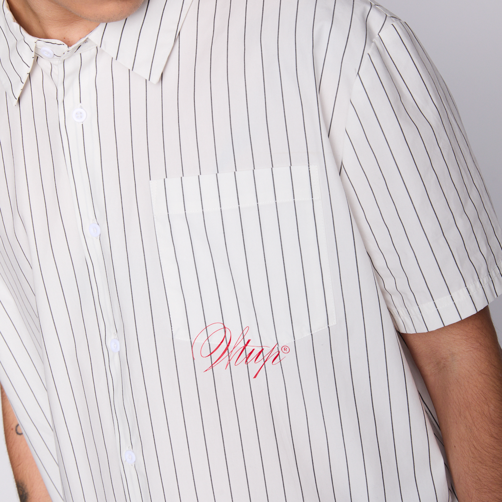 Camisa WhatUp Men White Red