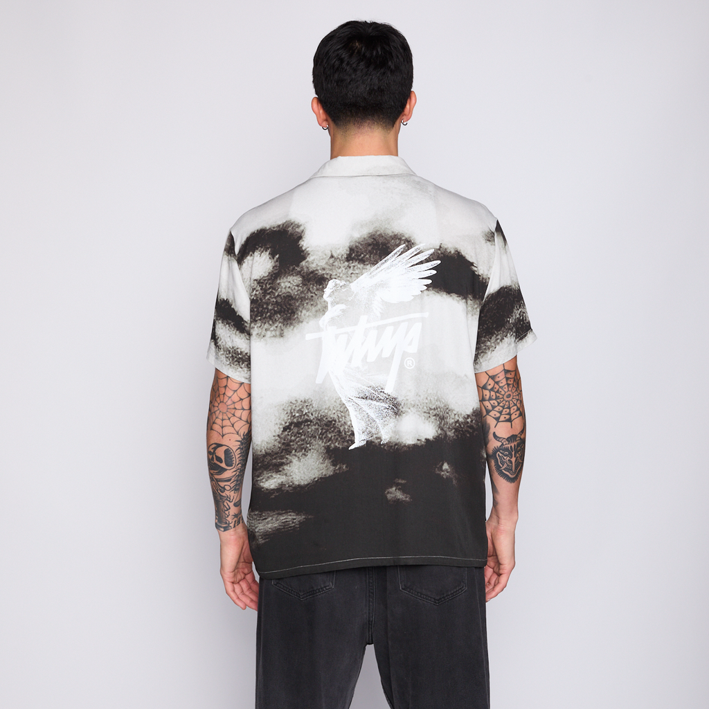 Camisa WhatUp Men Cloudy Angel Black