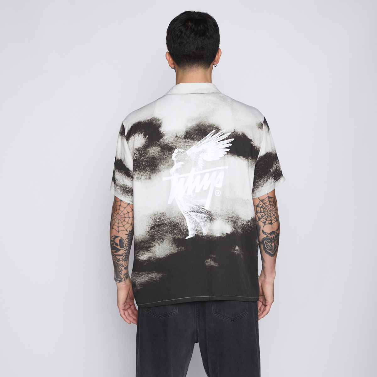 Camisa WhatUp Men Cloudy Angel Black
