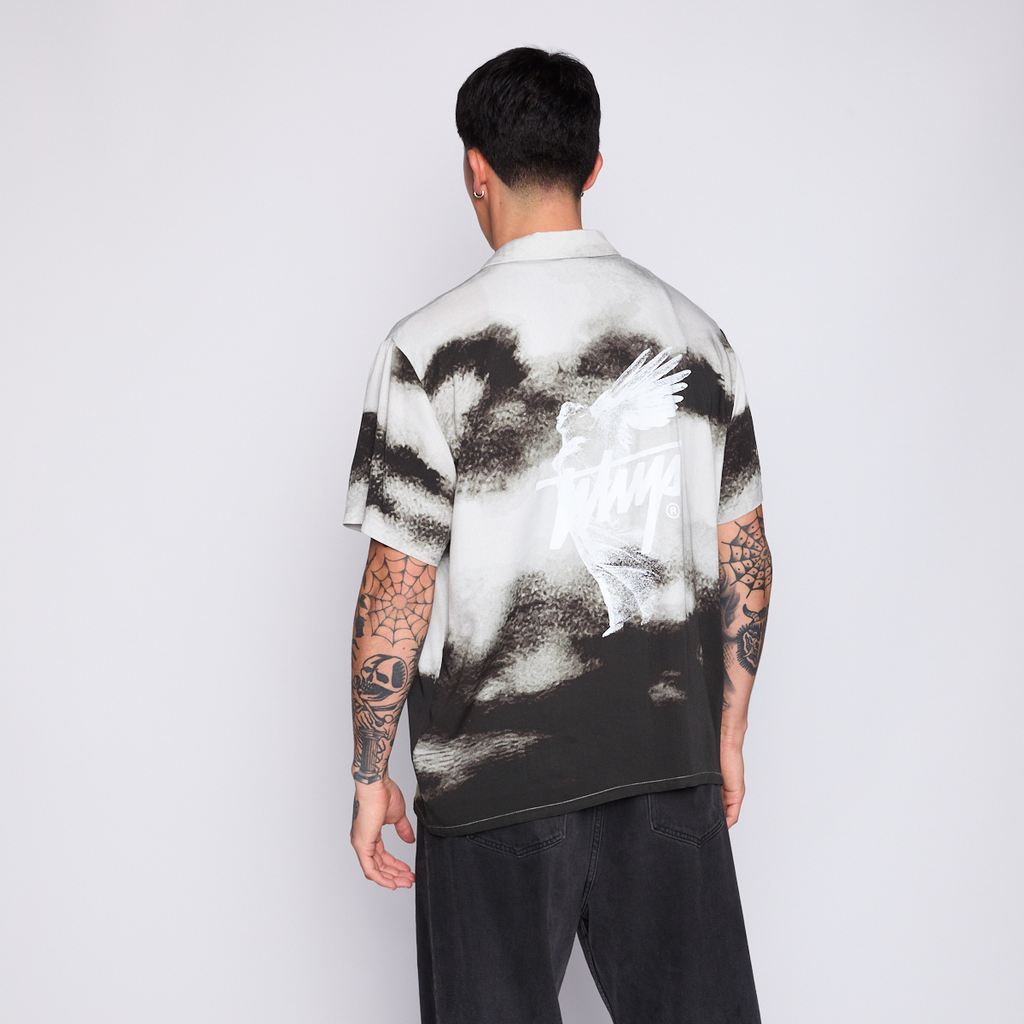 Camisa WhatUp Men Cloudy Angel Black
