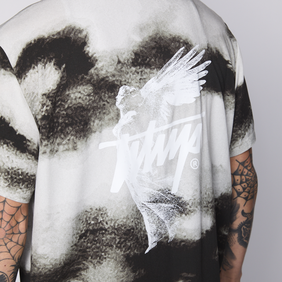 Camisa WhatUp Men Cloudy Angel Black
