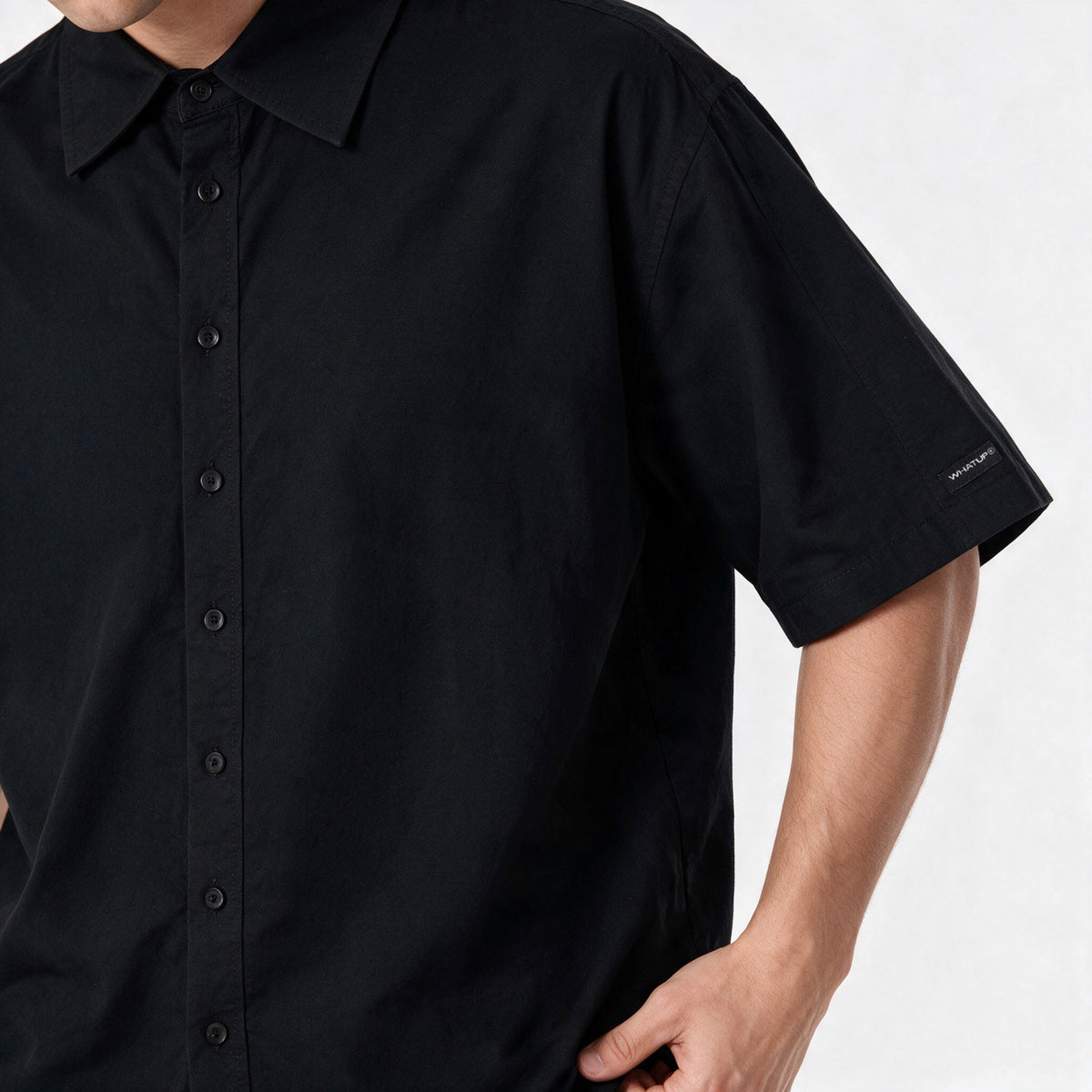 Camisa Essential Regular Negro