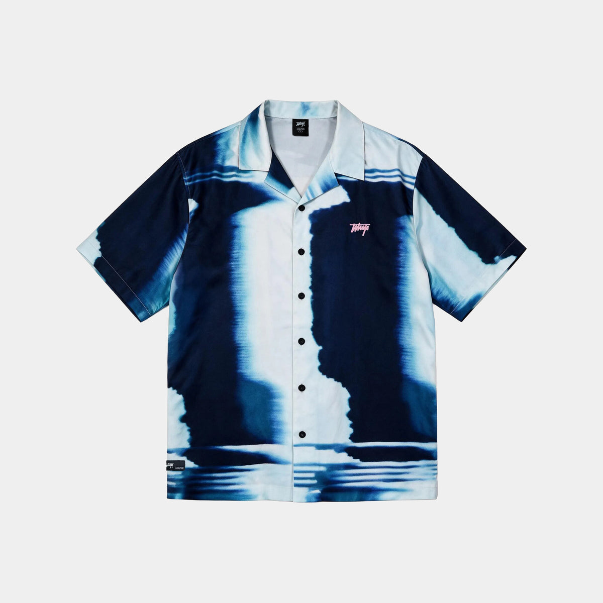 Camisa Oversize Box Glitch Negro