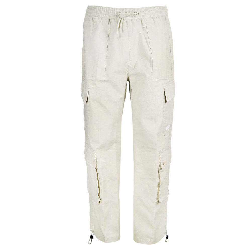 Pantalon Whatup Men Cargo Beige Low Logo