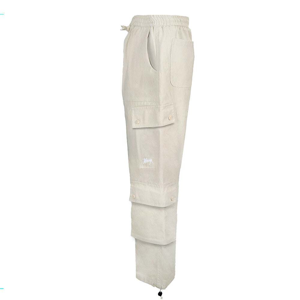 Pantalon Whatup Men Cargo Beige Low Logo