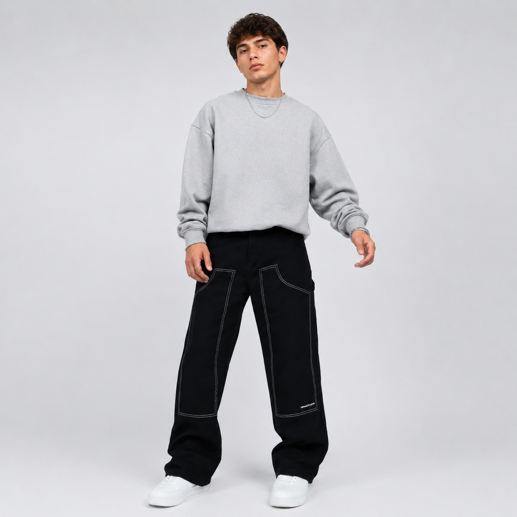 Pantalon Whatup Men Carpinter Black