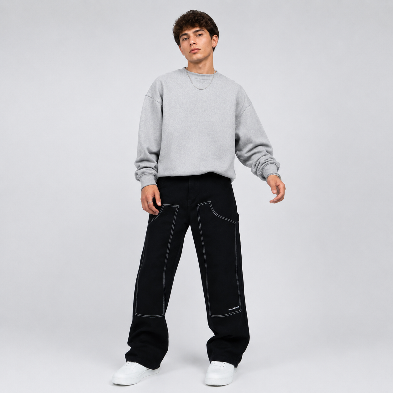 Pantalon Whatup Men Carpinter Black