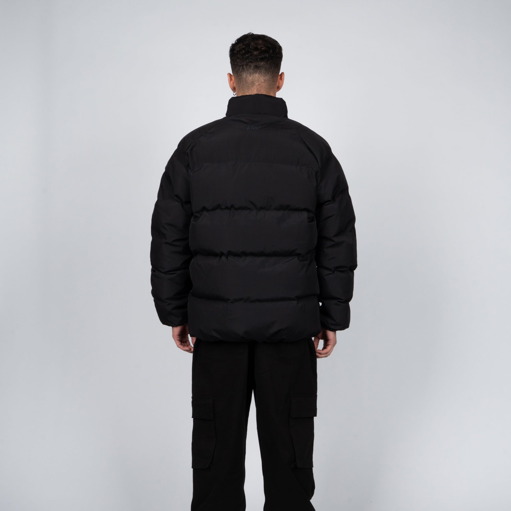 Parka Whatup Men Full Zipper All Black