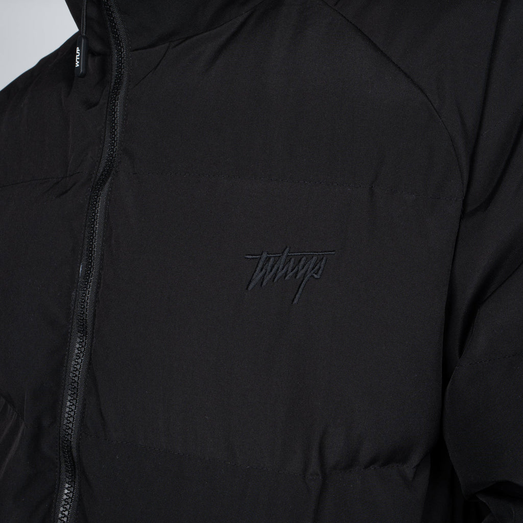 Parka Whatup Men Full Zipper All Black