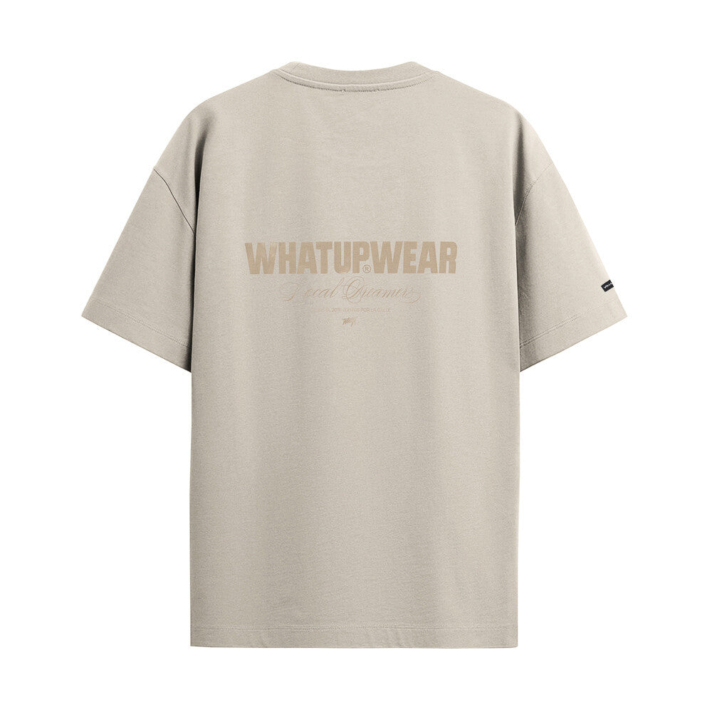 Polera Whatup Hombre Local Dreamers Beige