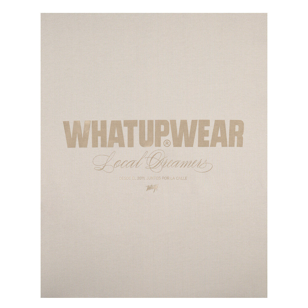 Polera Whatup Hombre Local Dreamers Beige