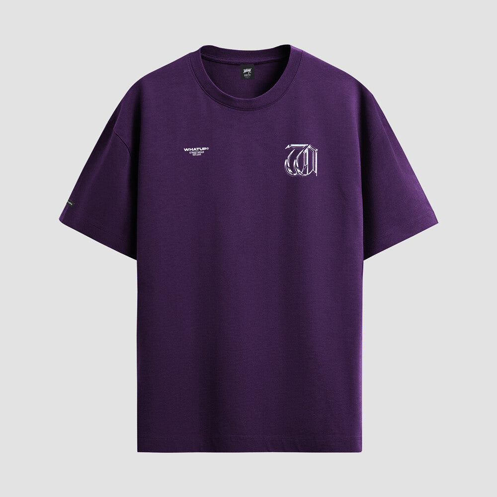 Polera Whatup Hombre Persigue Tus Sueños Morado