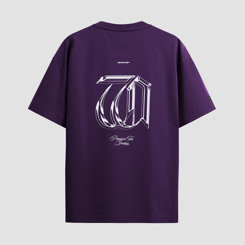 Polera Whatup Hombre Persigue Tus Sueños Morado