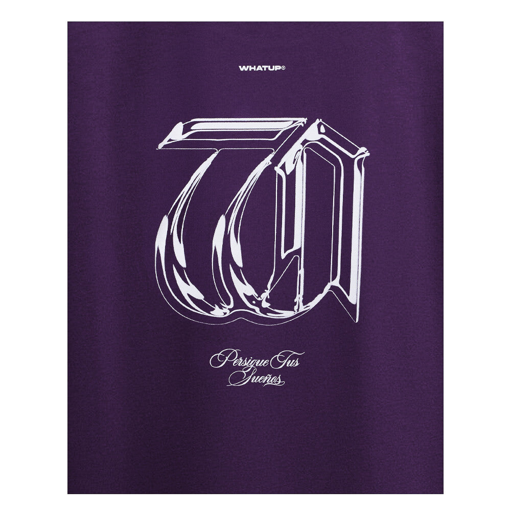 Polera Whatup Hombre Persigue Tus Sueños Morado