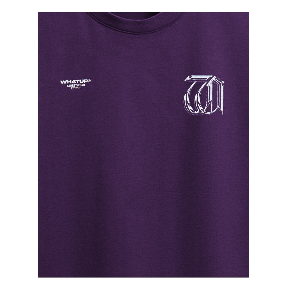 Polera Whatup Hombre Persigue Tus Sueños Morado