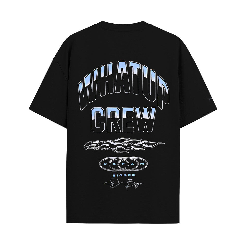 Polera Whatup Hombre Dream Big Black