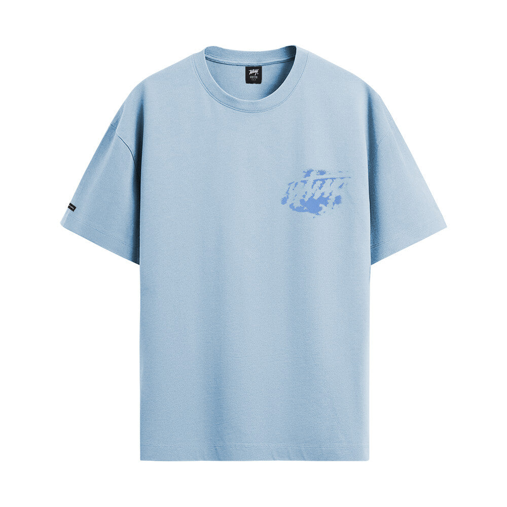 Polera Whatup Hombre Cloudy Light Blue