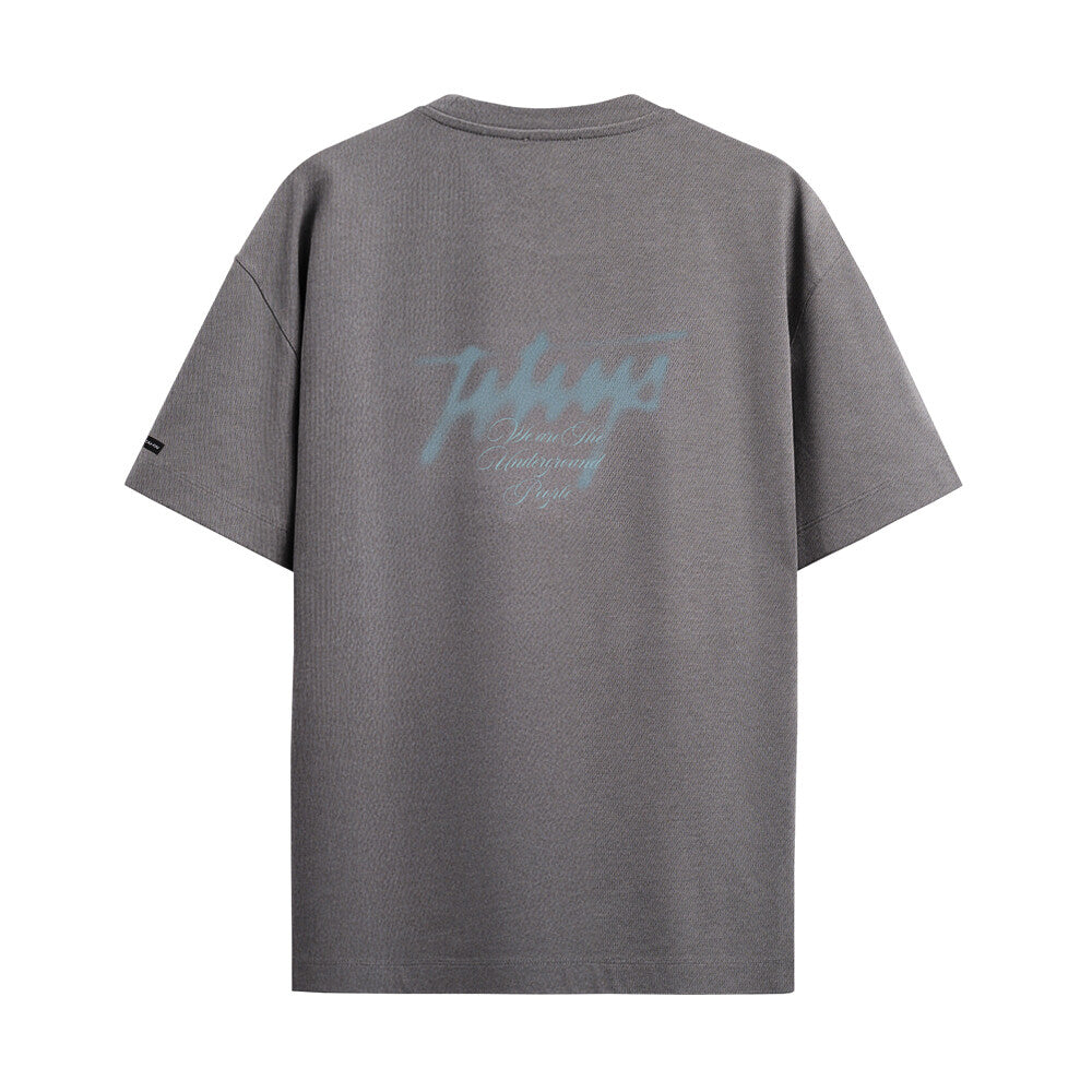 Polera Whatup Hombre We Are The Underground People Grey Green