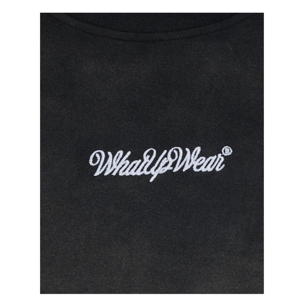 Polera Whatup Hombre WhatUpWear Black White