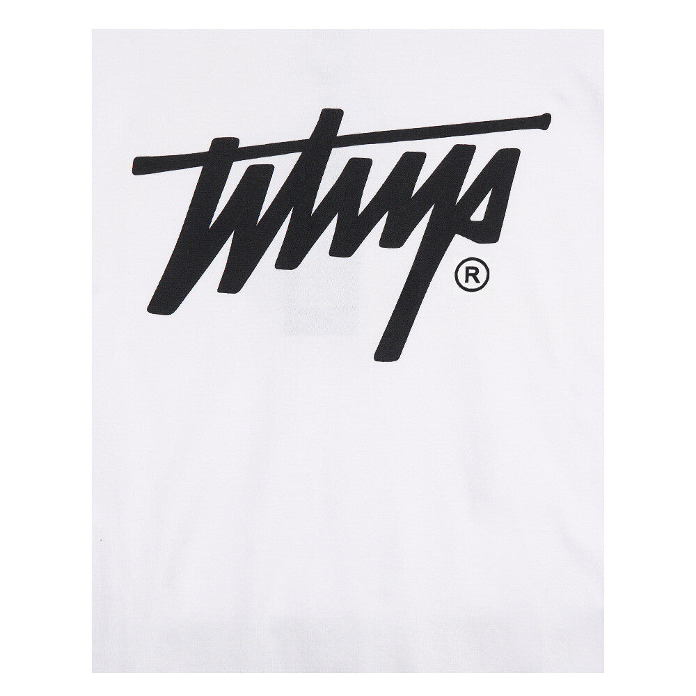 Polera Whatup Hombre Icon Logo White Black