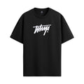 Polera Whatup Hombre Icon Logo Black White