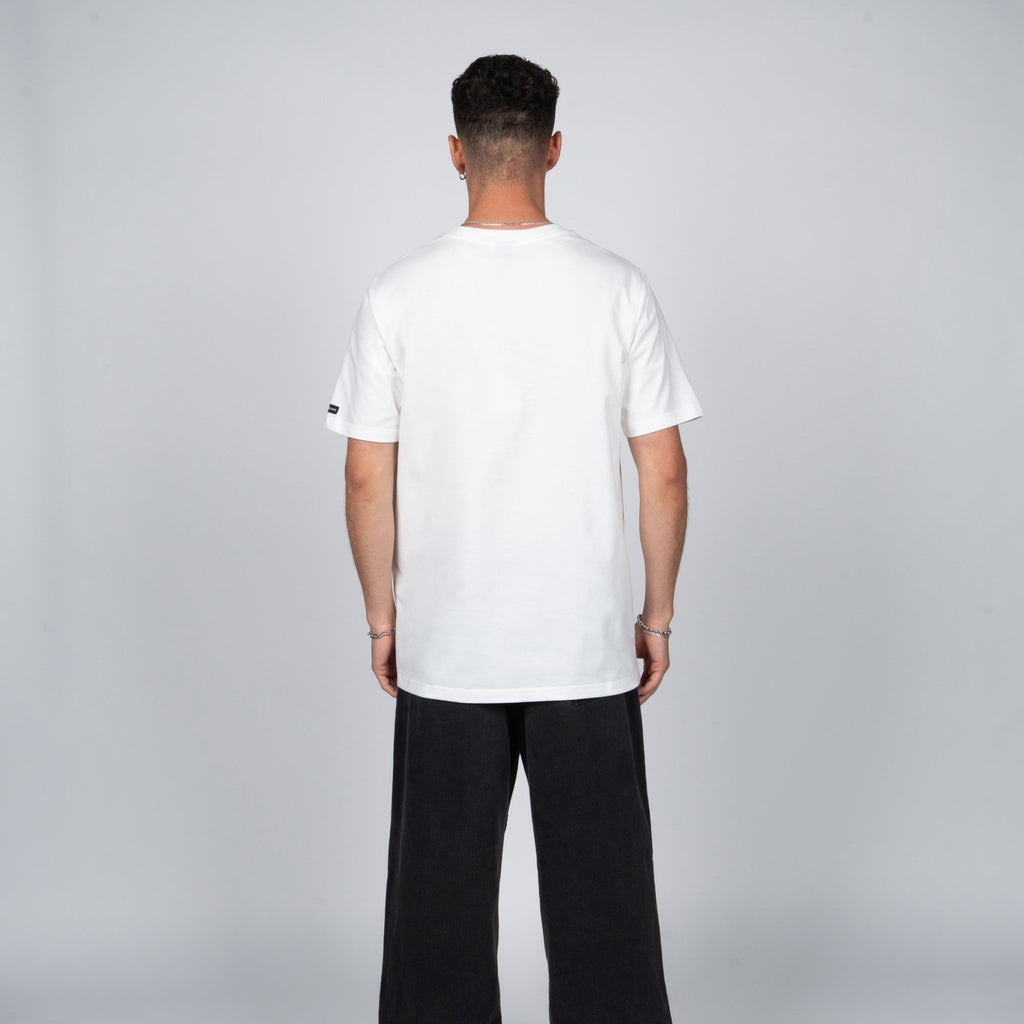 Polera WhatUp Classic Icon White Black