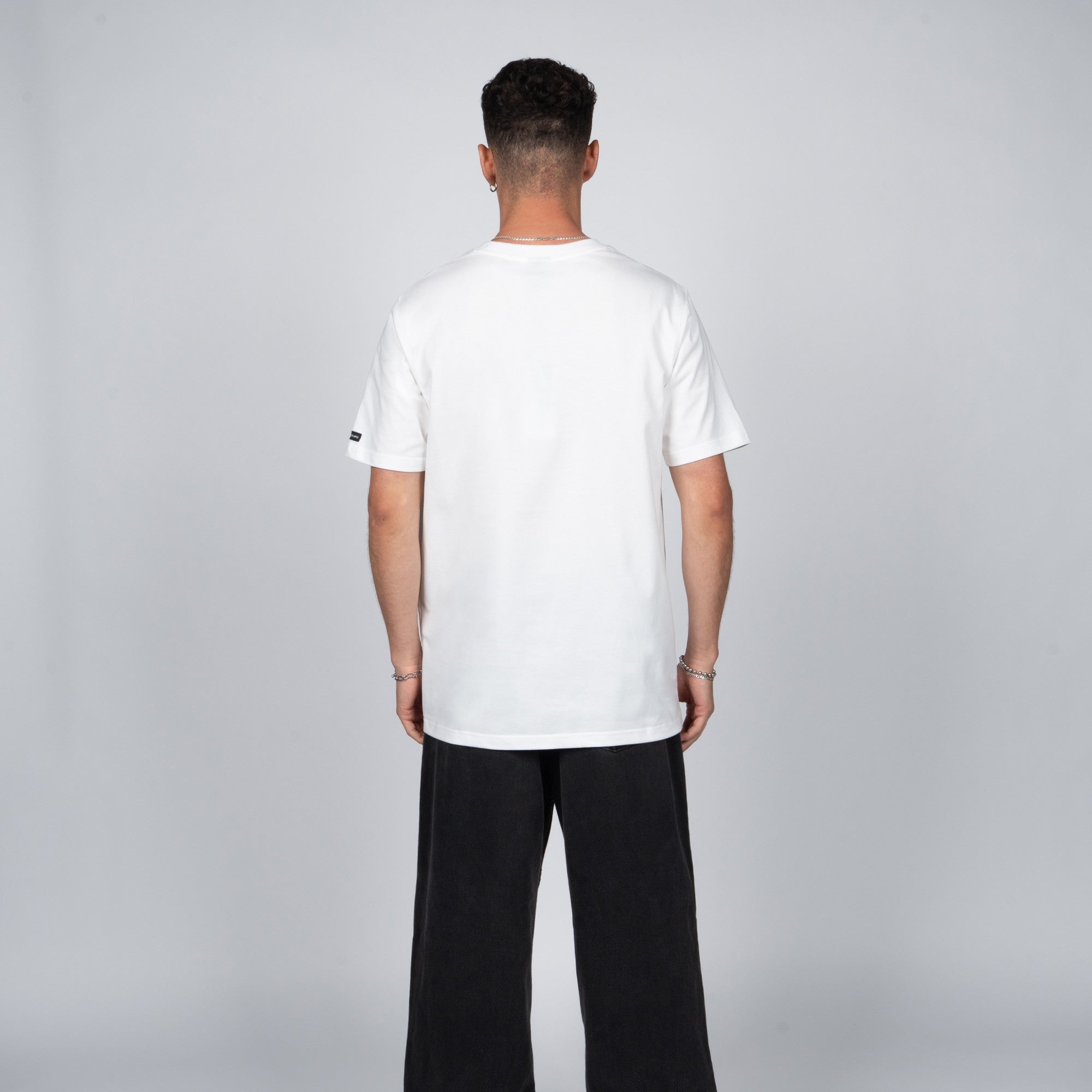 Polera WhatUp Classic Icon White Black