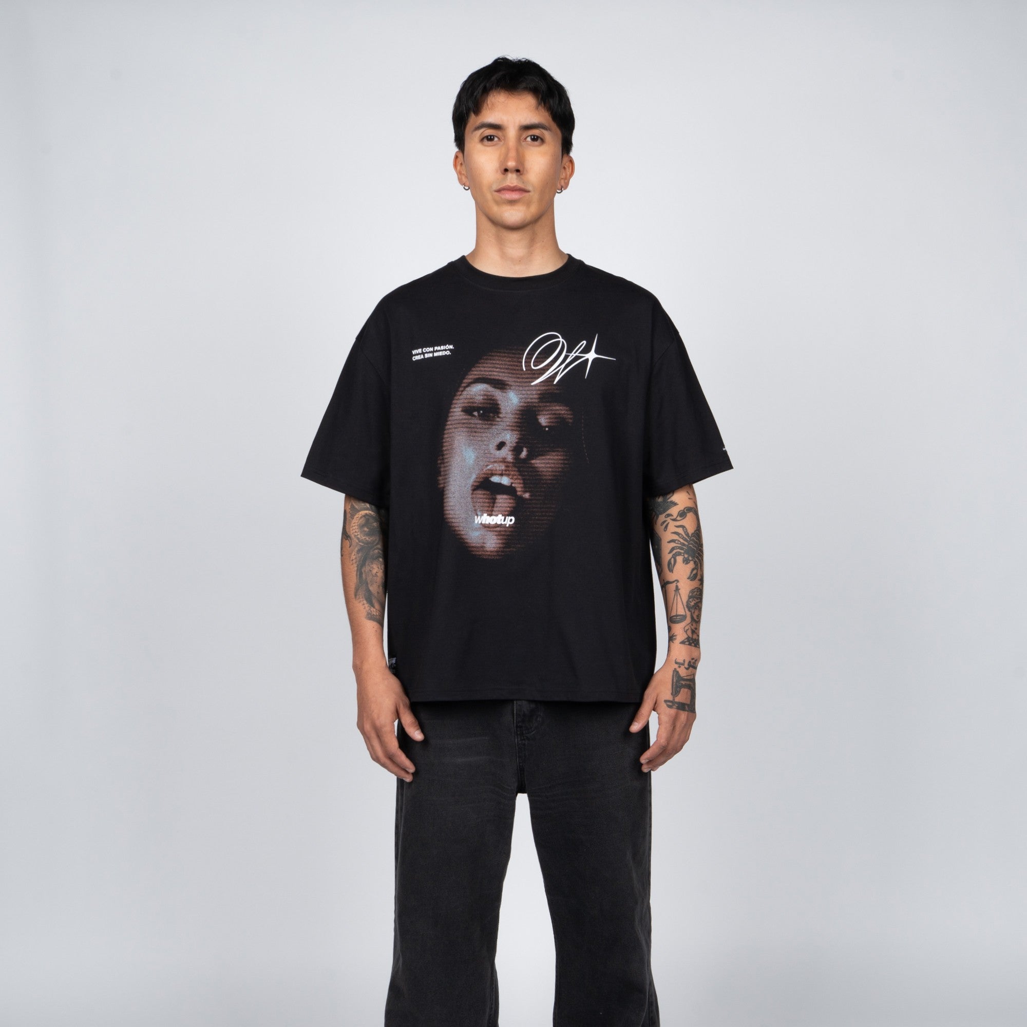 Polera WhatUp wHOTup Black