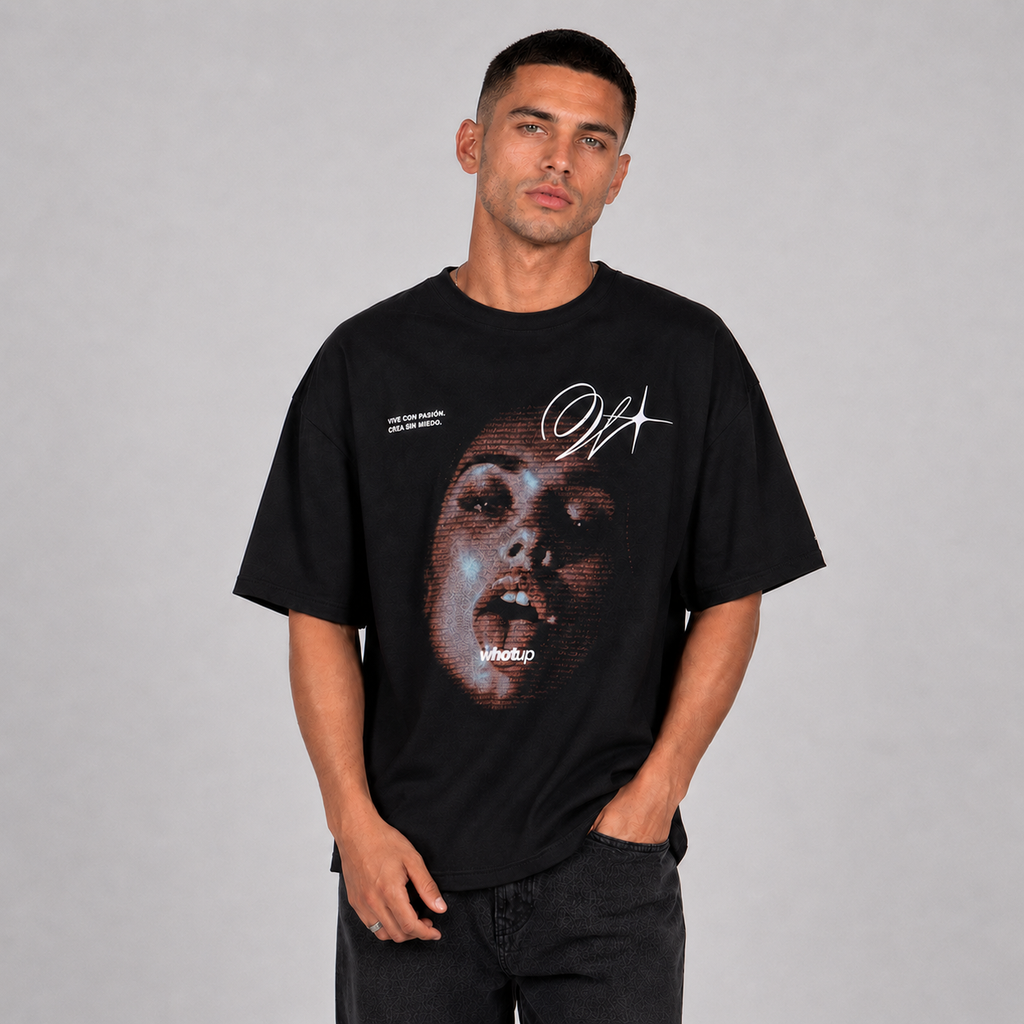 Polera WhatUp wHOTup Black
