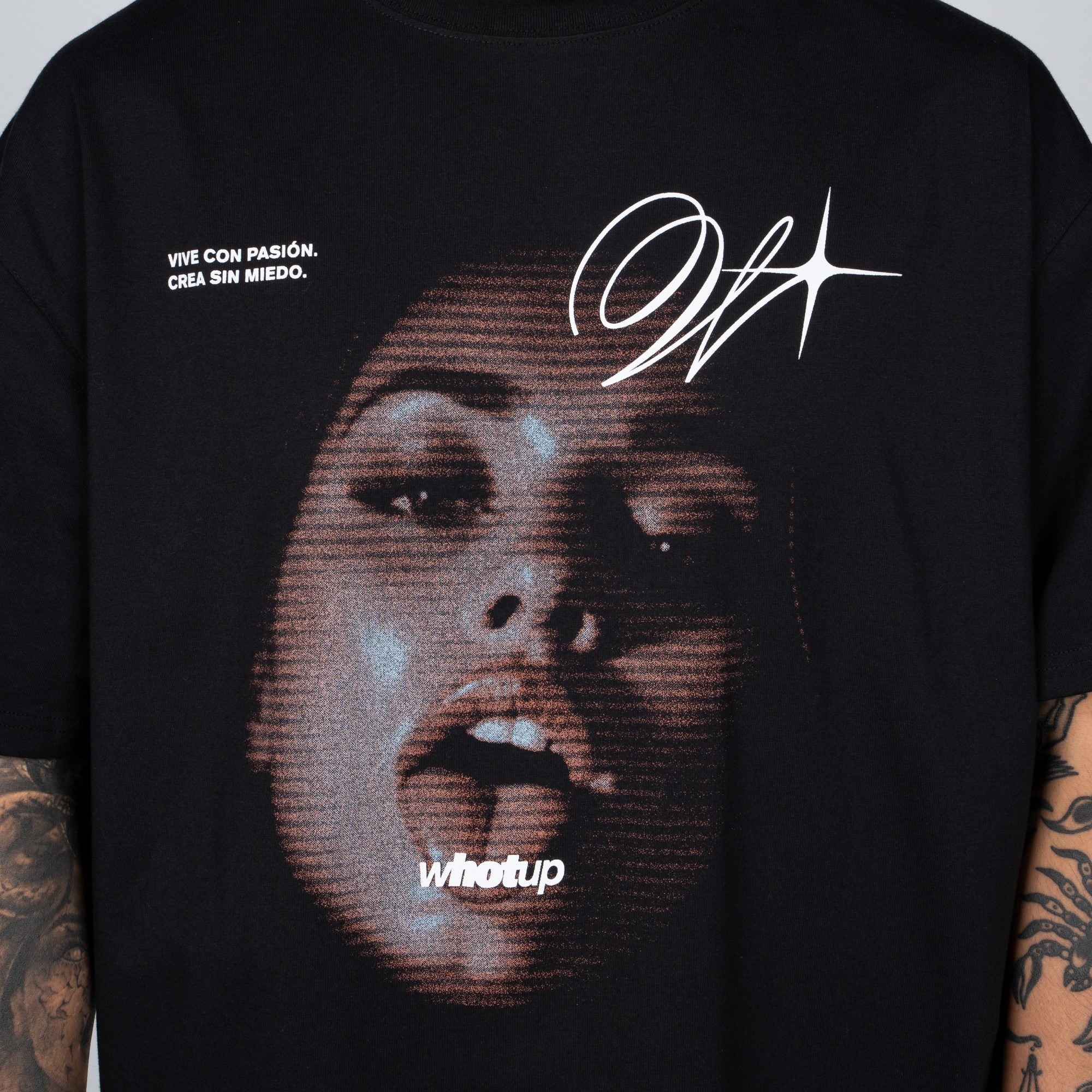 Polera WhatUp wHOTup Black