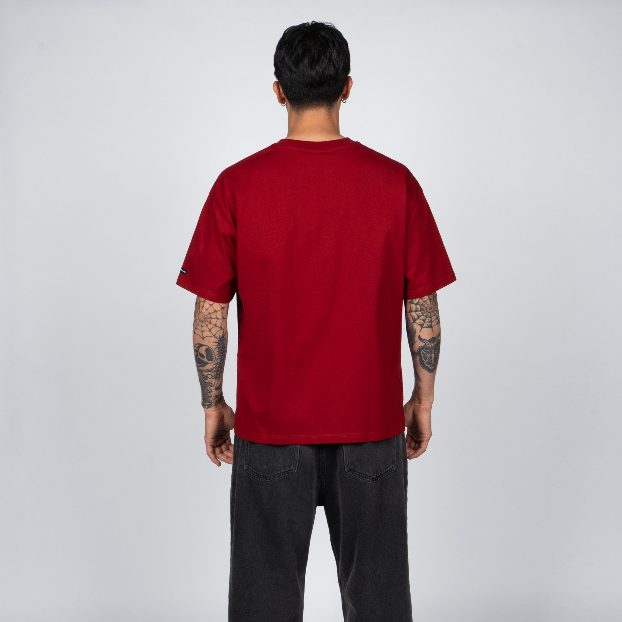 Polera WhatUp Fabric Logo Red