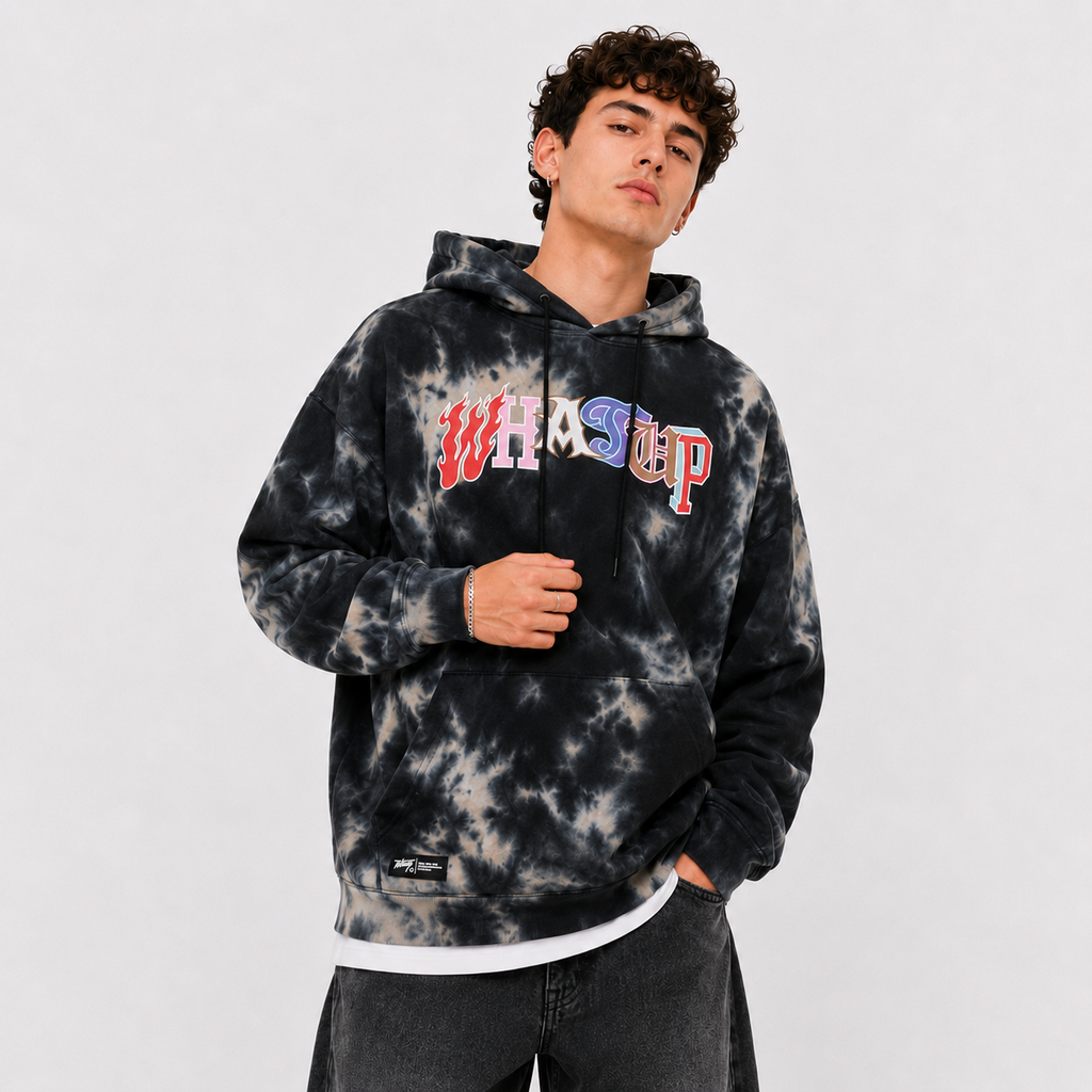 Poleron Men Mixed Tie Dye