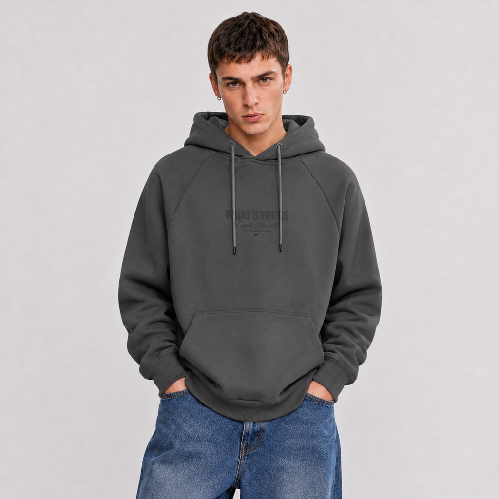 Polerón Whatup Hombre Hoodie Local Dreamers Grey