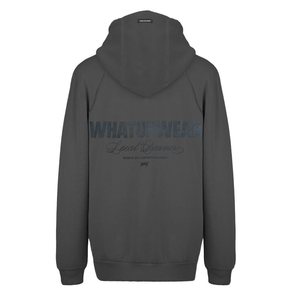 Polerón Whatup Hombre Hoodie Local Dreamers Grey