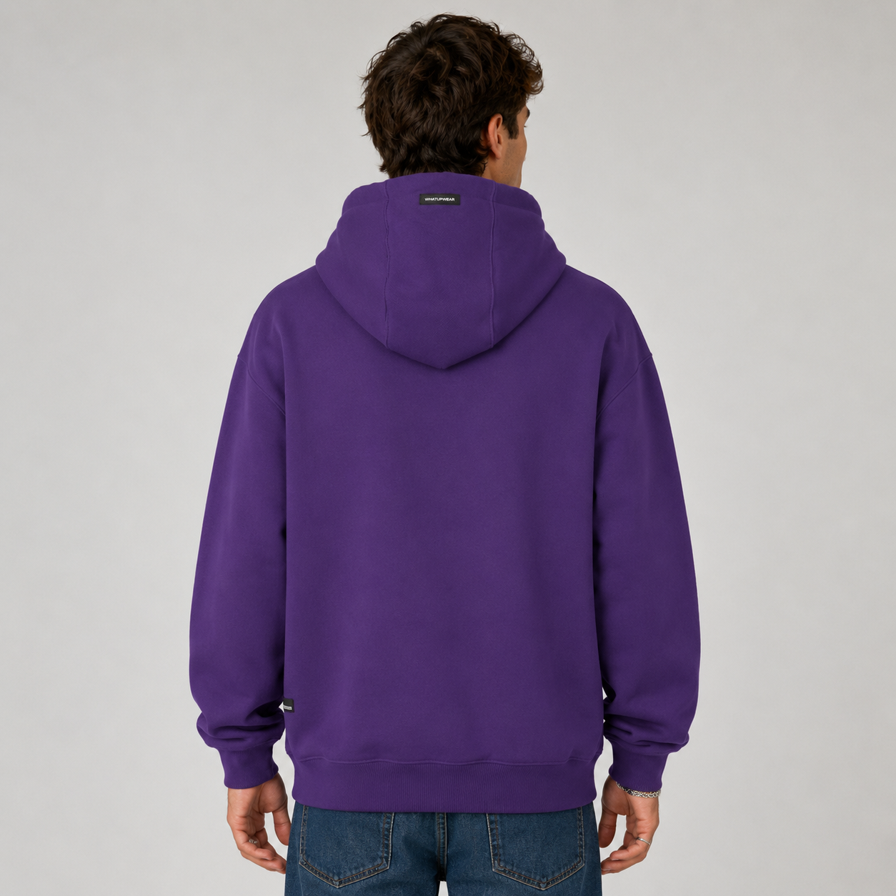 Polerón Whatup Hombre Hoodie Holy Marie Purple