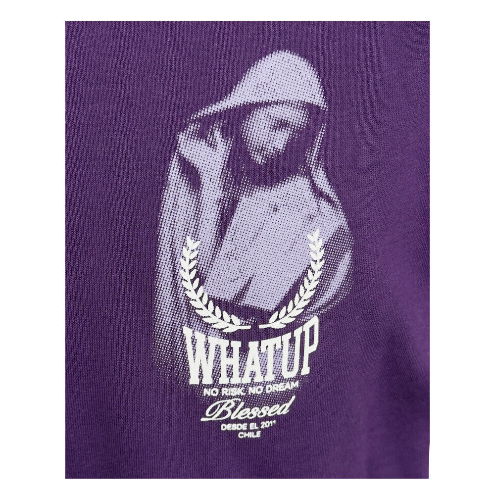 Polerón Whatup Hombre Hoodie Holy Marie Purple