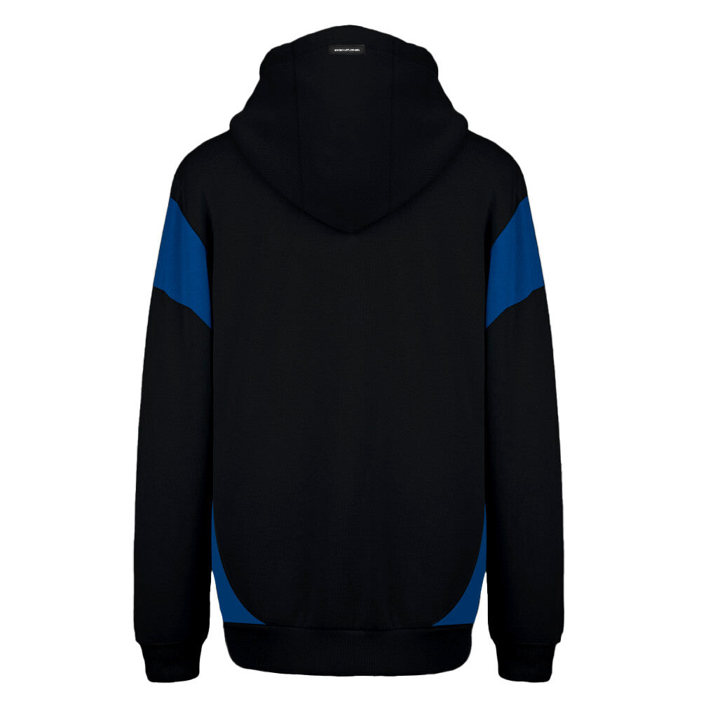 Polerón Whatup Hombre Hoodie Black Blue Red