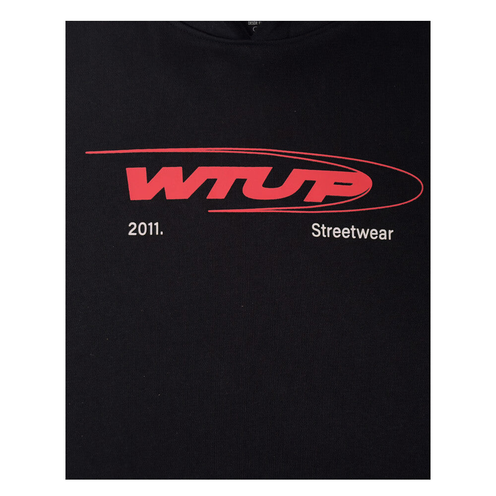 Polerón Whatup Hombre Hoodie Black Blue Red