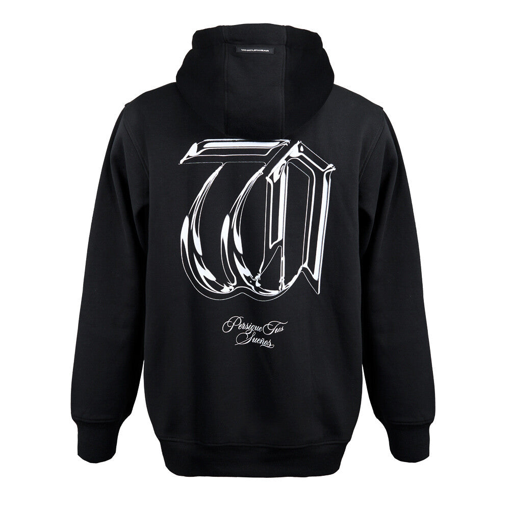 Polerón Whatup Hombre Hoodie Persigue Tus Sueños Black