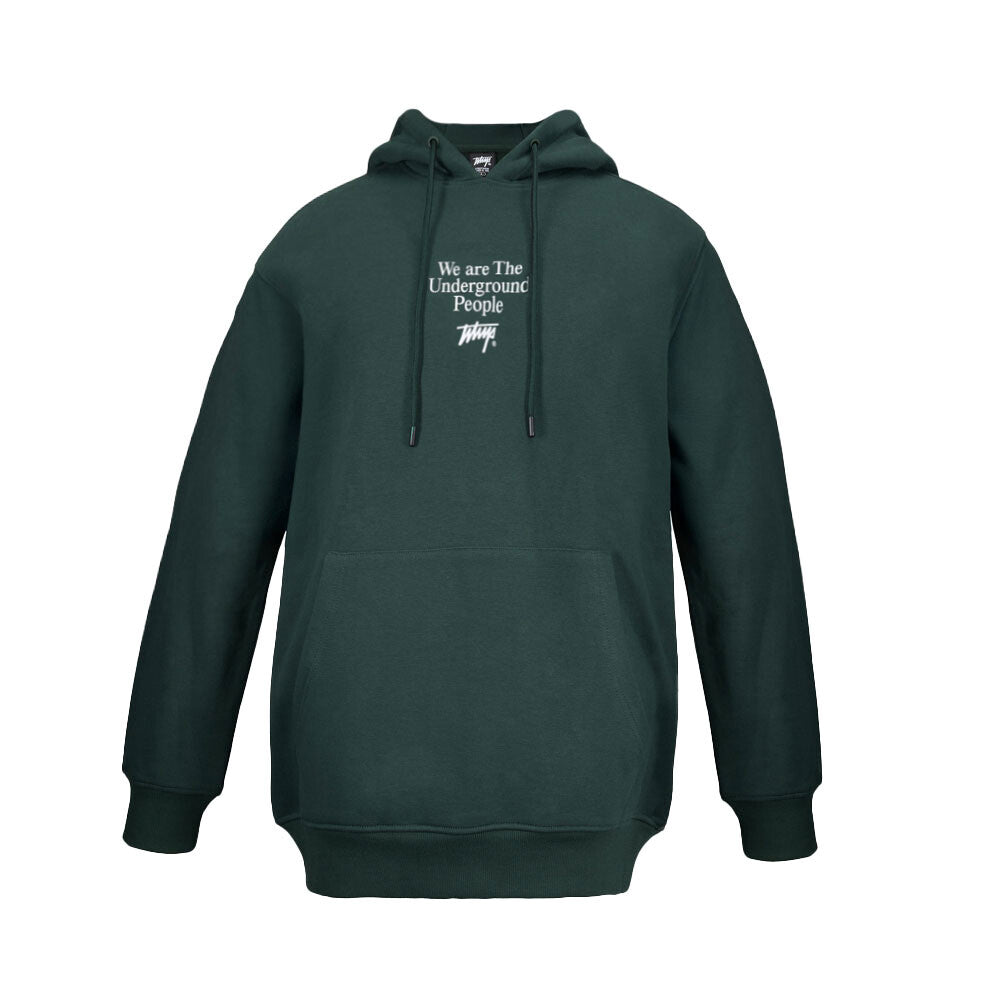 Polerón Whatup Hombre Hoodie Butterfly Green