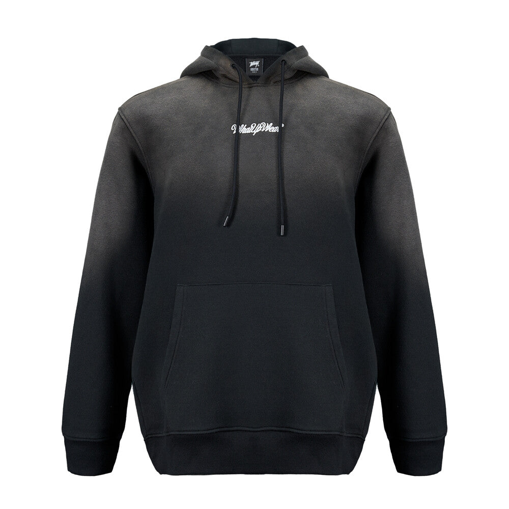 Polerón Whatup Hombre Hoodie Tiny Logo Grey White